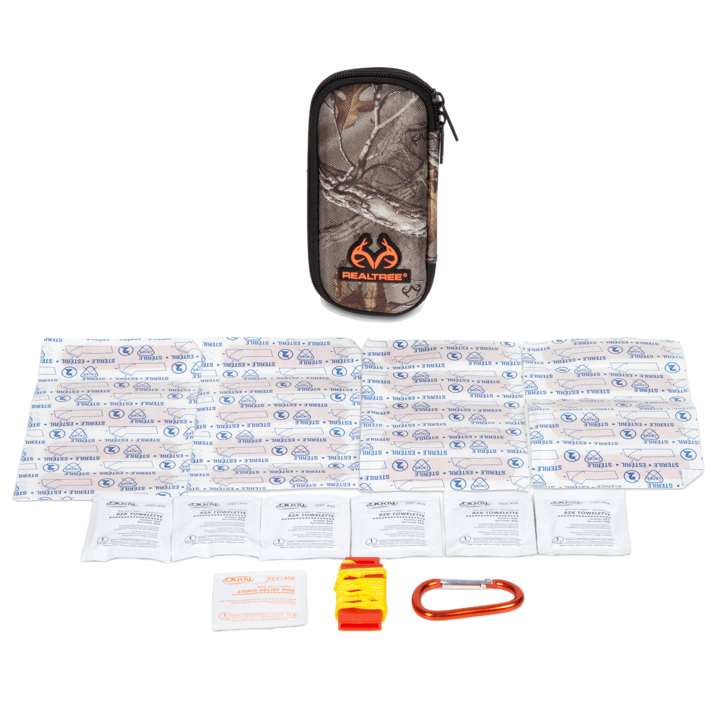 REALTREE SMALL HARD-SHELL FOAM FIRST AID KIT