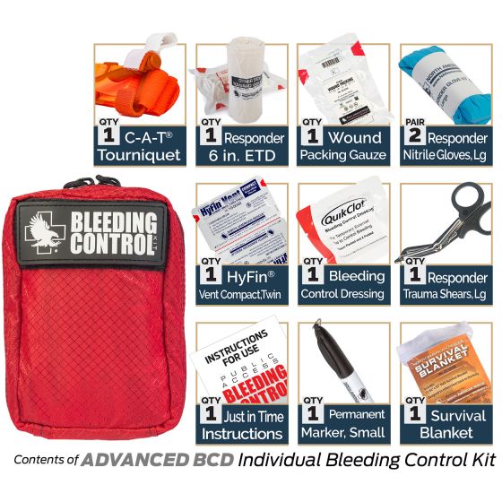 INDIVIDUAL BLEEDING CONTROL KIT - NYLON