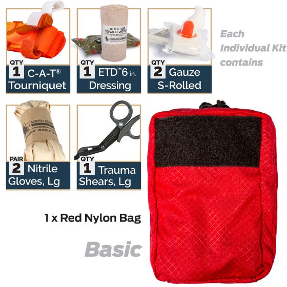 D-BCRK INDIVIDUAL BLEEDING CONTROL KITS - NYLON