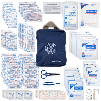 200 PIECE ESSENTIAL FIRST AID KIT