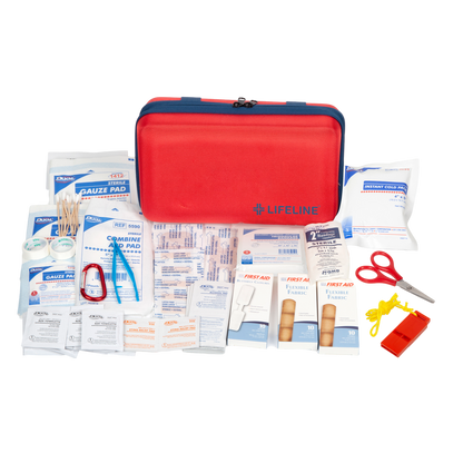 DELUXE HARD-SHELL FOAM FIRST AID KIT