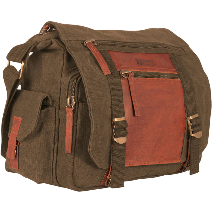 DELUXE CONCEALED-CARRY MESSENGER BAG