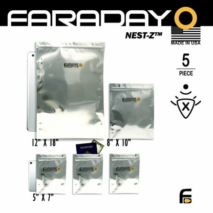 NEST-Z EMP 7.0 Mil Faraday Bag - Kits