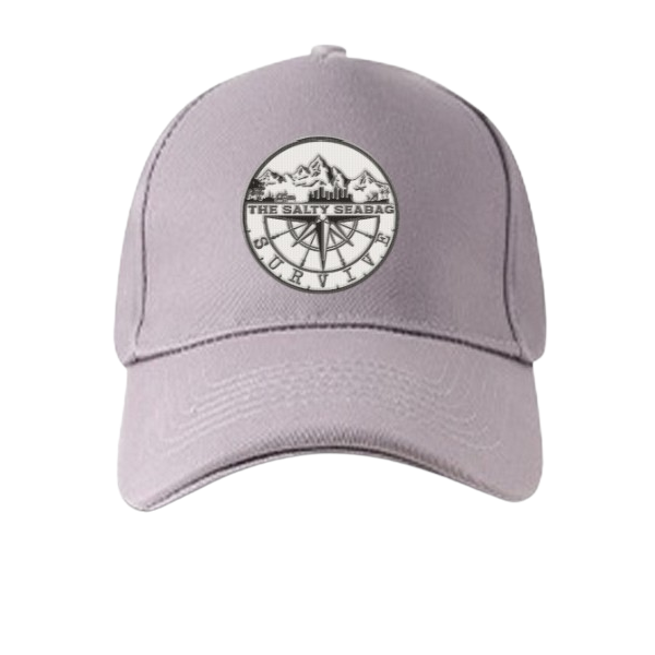 TSS Grey 5 Panel Cap