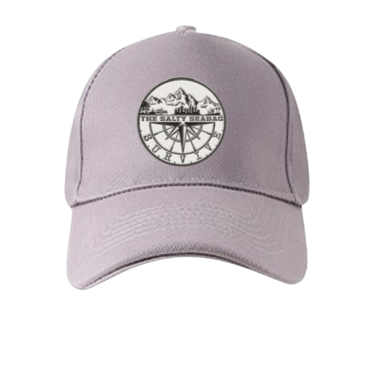 TSS Grey 5 Panel Cap