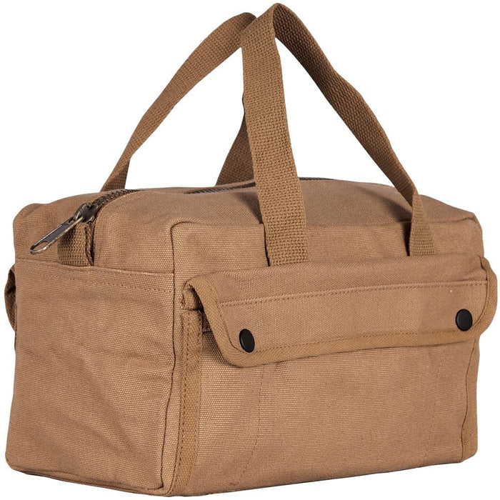 MECHANIC'S TOOL BAG WITH BRASS ZIPPER