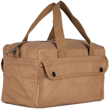 MECHANIC'S TOOL BAG WITH BRASS ZIPPER